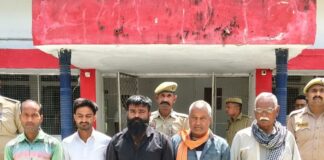 कप्तानगंज पुलिस ने पांच गैर जमानती वारंटी गिरफ्तार किए:बस्ती जिले में अभियान के तहत हुई कार्रवाई