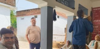 खेसरहा में 100 दिवसीय टीबी अभियान के तहत एक्स-रे कैंप:90 लोगों की जांच, 11 संदिग्ध मरीज रेफर