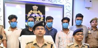 महराजगंज में टेलीग्राम ठगी गिरोह का भंडाफोड़:पैसा दोगुना करने का लालच देकर करते थे ठगी, 6 गिरफ्तार