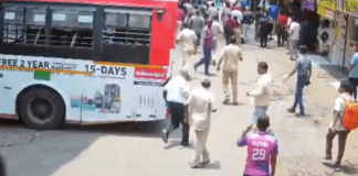 मुंबई-ड्राइवरलेस BEST बस वापस से हादसे का शिकार