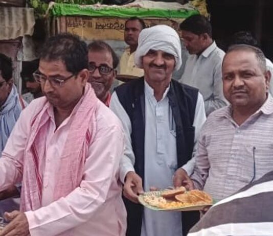 सिद्धार्थनगर के जोगिया में हनुमान जयंती पर भंडारा:चैत्र पूर्णिमा पर भक्तों ने किया विशाल आयोजन