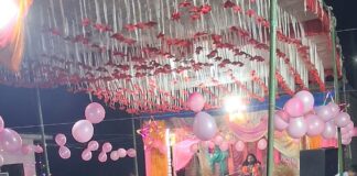 बंजरहा बुजुर्ग में राम कथा का तीसरा दिन:भगवान राम जन्मोत्सव धूमधाम से मनाया गया