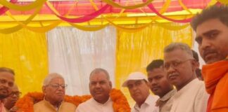 नानपारा में 2.39 करोड़ की सड़क का शिलान्यास:विधायक राम निवास वर्मा ने पायनियर स्कूल से तायपुर तक मार्ग का किया उद्घाटन