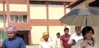 बस्ती स्टेडियम में गंभीर अनियमितताएं उजागर:उप निदेशक ने निर्माण-मरम्मत कार्यों की जांच की