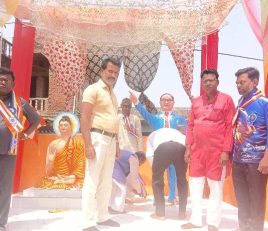 सबया में धूमधाम से मनी अंबेडकर जयंती:गांव-गांव निकले जुलूस, स्कूलों में भी कार्यक्रमों का आयोजन