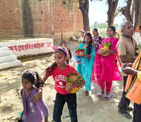 इटवा क्षेत्र मे राम जानकी मंदिर परिसर में महायज्ञ शुरू:महादेव घुरहू मे श्री विष्णु महायज्ञ 1 अप्रैल से 9 अप्रैल तक चलेगा, श्रद्धालु उमड़े