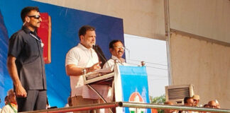 हुगली में राहुल गांधी की रैली, मोदी-ममता और वाम दलों पर साधा निशाना