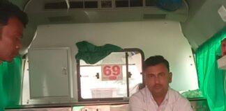 बाइक हादसे में युवक गंभीर घायल:ALS एंबुलेंस ने समय पर पहुंचाकर बचाई जान