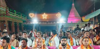 इटहियां में सोमनाथ स्वाभिमान पर्व पर धार्मिक कार्यक्रम:पंचमुखी शिव मंदिर वेलफेयर सोसाइटी ने किया आयोजन