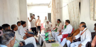 हरदोई में भारतीय किसान यूनियन महाशक्ति के प्रदेश अध्यक्ष ने ली समीक्षा बैठक