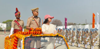 भव्य दीक्षांत परेड में 390 प्रशिक्षु आरक्षियों ने ली सेवा की शपथ, उत्कृष्ट प्रदर्शन करने वालों को किया गया सम्मानित