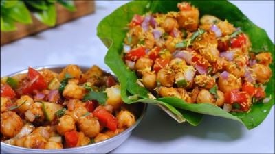 छोले चाट का स्वाद लाजवाब कैल्शियन और प्रोटीन से भरपूर चाट घर कैसे बनाएं?