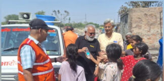 गाजियाबाद अग्निकांड: सेवा, संवेदना और संकल्प की मिसाल बना रेडक्रॉस व रोटरी क्लब