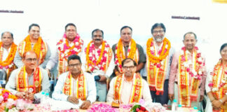 राजीव कनौजिया अध्यक्ष व अजय कश्यप निर्विरोध मंत्री निर्वाचित