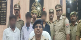 लखनऊ में सूने मकान से लाखाें का माल चुराने वाले तीन शातिर चाेर गिरफ्तार