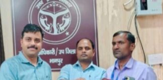 जनगणना कार्य समय से पूरा करने वाले शिक्षक सम्मानित:भानपुर में एसडीएम और तहसीलदार ने दिया प्रशस्ति पत्र