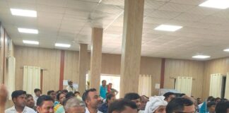 बस्ती के रुधौली ब्लॉक में ग्राम प्रधानों की बैठक:विकास कार्यों और योजनाओं पर चर्चा