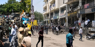 वकीलों के चैंबर पर गरजा बुलडोजर, खाकी-काला कोट आमने-सामने