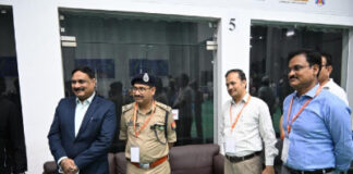 पुलिस बैडमिंटन प्रतियोगिता में सीआईएसएफ ने महिला डबल्स मुकाबले में दर्ज की जीत