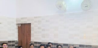जमुनहा में बाल श्रम मुक्त अभियान पर बैठक:बाल श्रम विरोधी पोस्टर का विमोचन भी किया गया