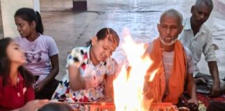 बस्ती में आर्य समाज के पुरुषोत्तम मास का शुभारंभ:वैदिक यज्ञ और आध्यात्मिक कार्यक्रम आयोजित