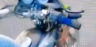 महराजगंज के पनियरा में युवती का बाइक स्टंट:पुलिस ने बाइक सीज कर लगाया 25 हजार जुर्माना