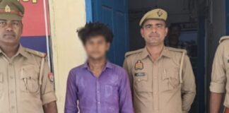 हत्या के मामले में वांछित आरोपी गिरफ्तार:खेसरहा पुलिस ने की कार्रवाई, न्यायालय में पेश किया