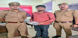 चारबाग मेट्रो स्टेशन पर अवैध तमंचे के साथ युवक गिरफ्तार