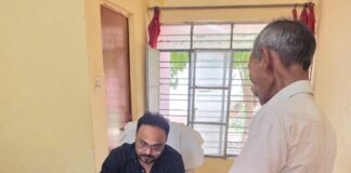 छावनी पीएचसी में मुख्यमंत्री आरोग्य मेला:कुल 24 मरीजों की जांच की, बदलते मौसम के कारण बढ़े खांसी, सर्दी और बुखार के मरीज