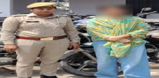 गोमतीनगर विस्तार पुलिस की बड़ी कार्रवाई, 25 हजार की इनामिया अभियुक्ता गिरफ्तार