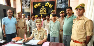 प्रेम प्रसंग के चलते हत्या का प्रयास करने वाले 6 अभियुक्त गिरफ्तार