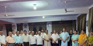 बस्ती के विद्या मंदिर में कबड्डी मैट का उद्घाटन:खेल गतिविधियों को बढ़ावा देने के लिए नई सुविधा, क्षमता और संघर्षशीलता का होगा विकास