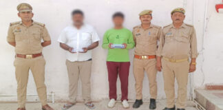 महिला का पर्स छीनने और जेब काटने वाले दो शातिर गिरफ्तार