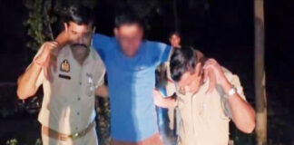 पुलिस मुठभेड में 01 गौकश अभियुक्त गिरफ्तार