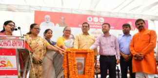 मंत्री ए.के. शर्मा ने अत्याधुनिक वेस्ट मैनेजमेंट सिस्टम प्लांट का किया उद्घाटन