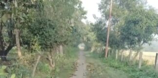 कंजड़वा-रघुवीर पूरवा मार्ग जर्जर:ग्रामीणों ने पक्की सड़क निर्माण की मांग की