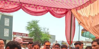 बाला सराय में ज्येष्ठ मंगलवार पर भंडारे का आयोजन:पूजा-अर्चना के बाद लोगों ने प्रसाद ग्रहण किया