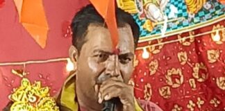 टिकुईया में श्रीकृष्ण जन्मोत्सव कथा का आयोजन:भागवत कथा के पांचवें दिन श्रद्धालुओं ने किए जयकारे