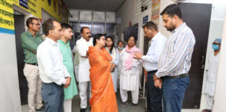 राज्य महिला आयोग सदस्य ने किया आंगनवाड़ी केंद्रों का निरीक्षण, व्यवस्थाओं का लिया जायजा