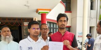चौक वार्ड-1 में सड़क निर्माण में अनियमितता:38 लाख की सीसी रोड में घटिया सामग्री उपयोग का आरोप