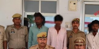 हत्या के प्रयास में चार आरोपी गिरफ्तार:बस्ती नगर पुलिस ने हथियार भी बरामद किए