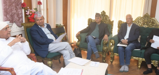 नेपाल की यूएमएल पार्टी पदाधिकारियों ने मांगा अध्यक्ष के पी शर्मा ओली का इस्तीफा