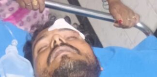 छावनी में ट्रैक्टर-बाइक की टक्कर:हादसे में दो युवक घायल, जांच जारी