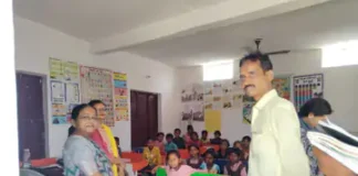 अमौसी प्राइमरी स्कूल का पार्षद ने किया निरीक्षण,शैक्षिक व्यवस्थाओं का लिया जायजा