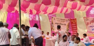 बहराइच के जंगली नाथ मंदिर में लगा मेडिकल कैंप:500 से अधिक ग्रामीणों को मिला निशुल्क स्वास्थ्य लाभ