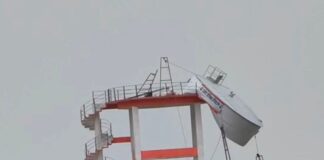विशुनपुर में जल जीवन मिशन का निर्माणाधीन टैंक क्षतिग्रस्त:आंधी-बारिश से हुआ क्षतिग्रस्त