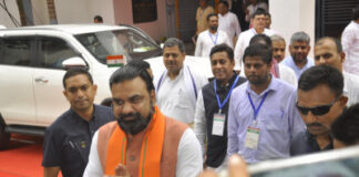 भागलपुर पहुंचे मुख्यमंत्री, करोड़ों की विकास योजनाओं का किया उद्घाटन