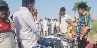 सिद्धार्थनगर में पिकअप की टक्कर से युवक की मौत:भड़रिया नहर पुल के पास हादसा, एक गंभीर घायल