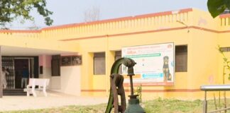 नौतनवा सीएचसी में पेयजल व्यवस्था ठप:निरीक्षण में दो नल और आरओ मशीन खराब मिले, गंदगी का अंबार