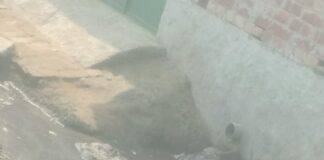 महतव पुरवा में सड़कों पर बह रहा बीमारियों का सैलाब:विकास के दावों के बीच घुट रहा दम, टाइफाइड-कालाजार की आहट से दहशत में लोग